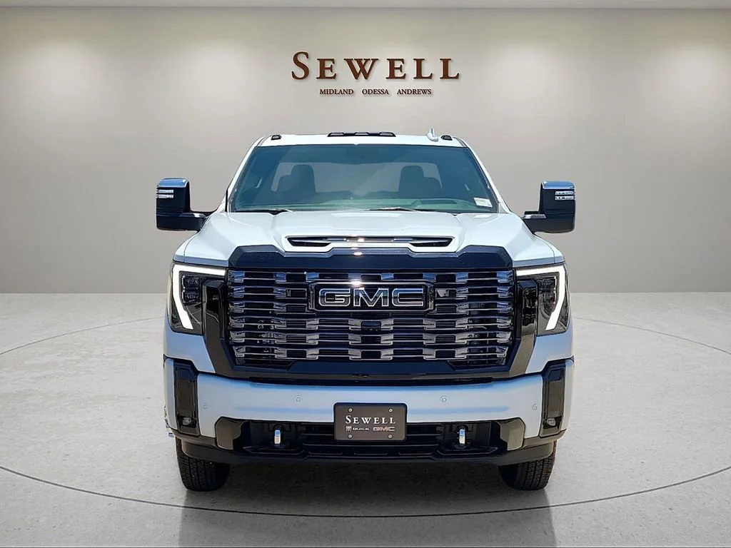 New 2026 Glacier White Tricoat GMC Denali Ultimate DRW image 8