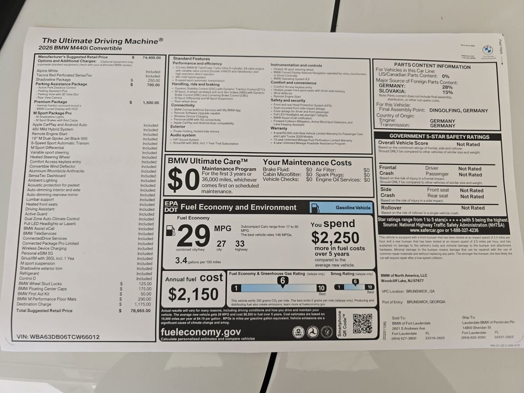 2026 BMW 4 Series M440i - Photo 18