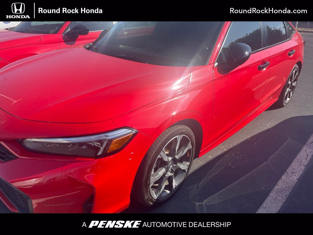 Certified Used 2025 Rallye Red Honda 4D HYBRID SPORT TOURING image 1