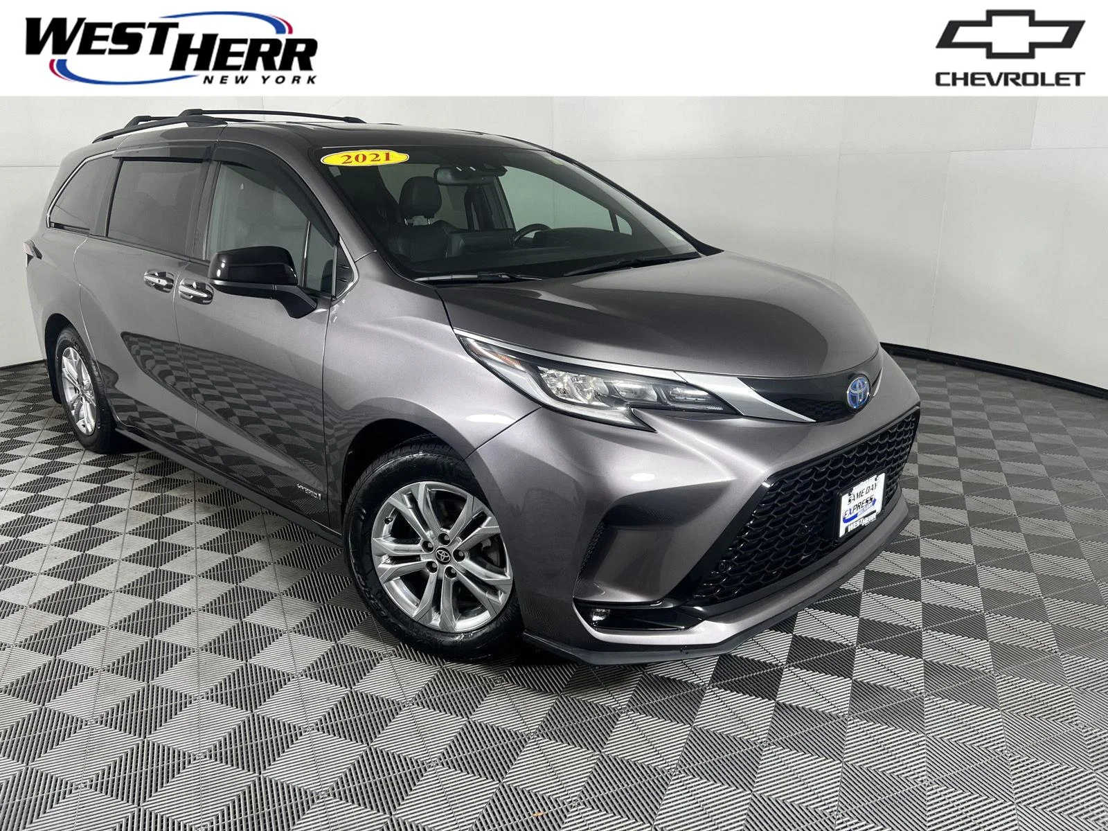 Used 2021 Predawn Gray Mica Toyota XSE image 1