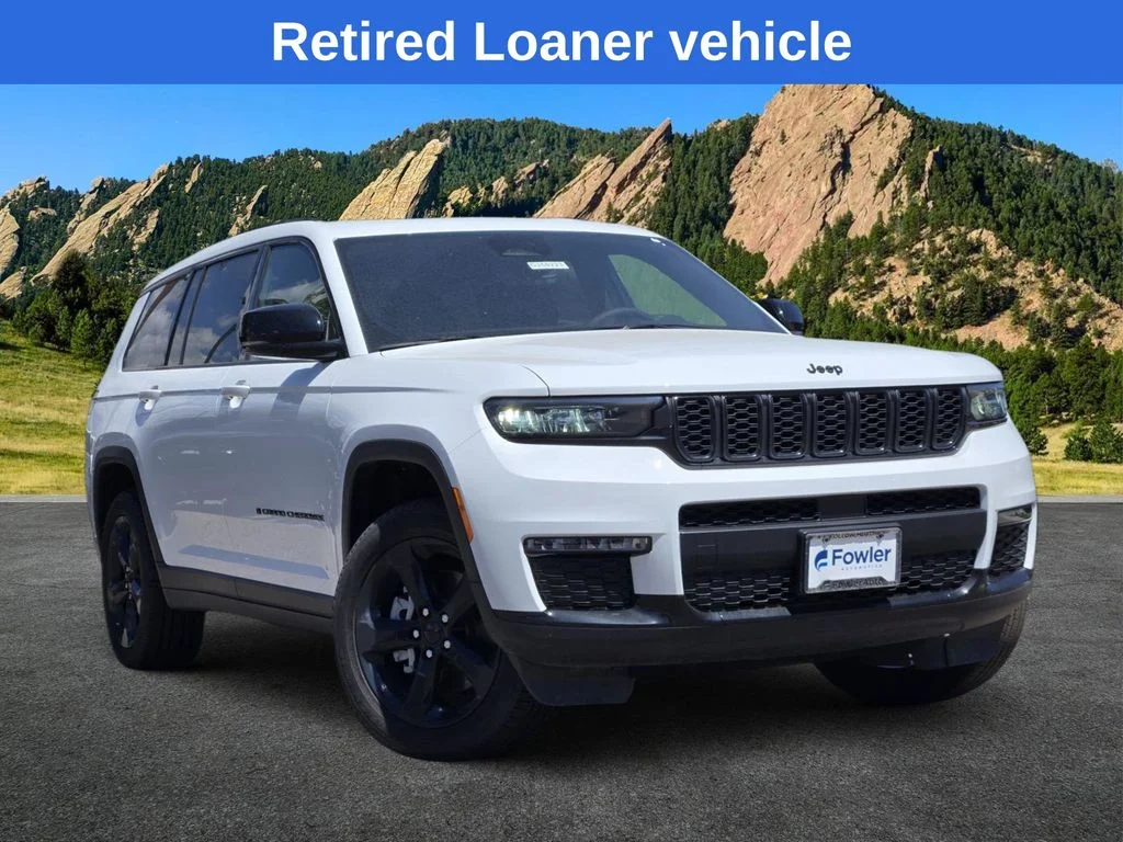 New 2025 Bright White Clear-Coat Exterior Paint Jeep Limited image 2