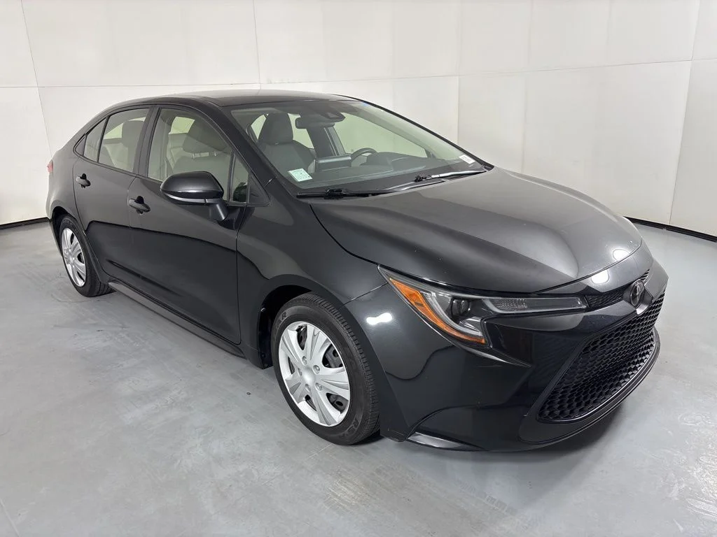 Used 2020 Black Toyota LE image 2