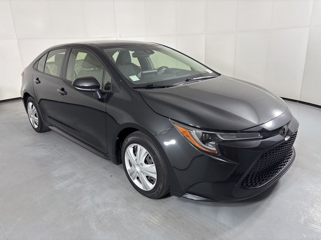 Used 2020 Black Toyota LE image 2