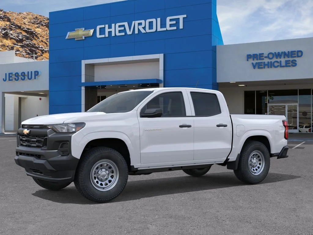 New 2026 Summit White Chevrolet 2WD Work Truck image 2