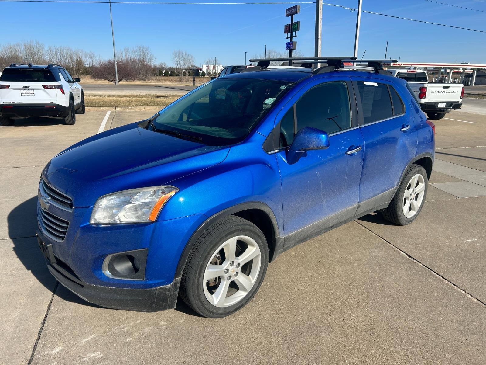 Used 2015 Chevrolet Trax LTZ with VIN KL7CJTSB4FB150312 for sale in Charles City, IA
