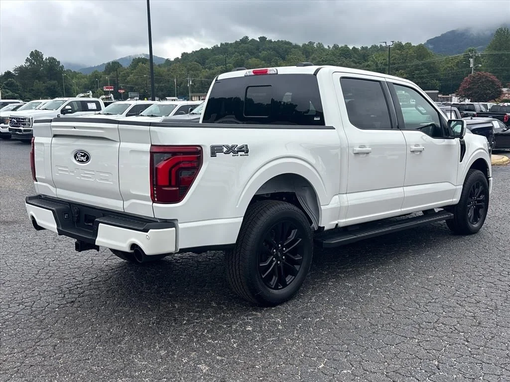 New 2026 Star White Metallic Tri-Coat Ford Lariat® image 8