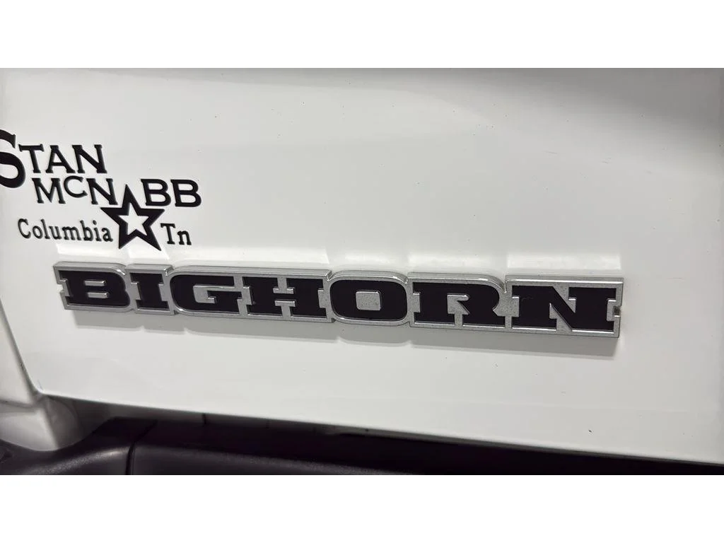 Used 2024 Bright White Clearcoat Ram Big Horn Crew Cab SRW 4x4 6.7L 1 Owner image 10