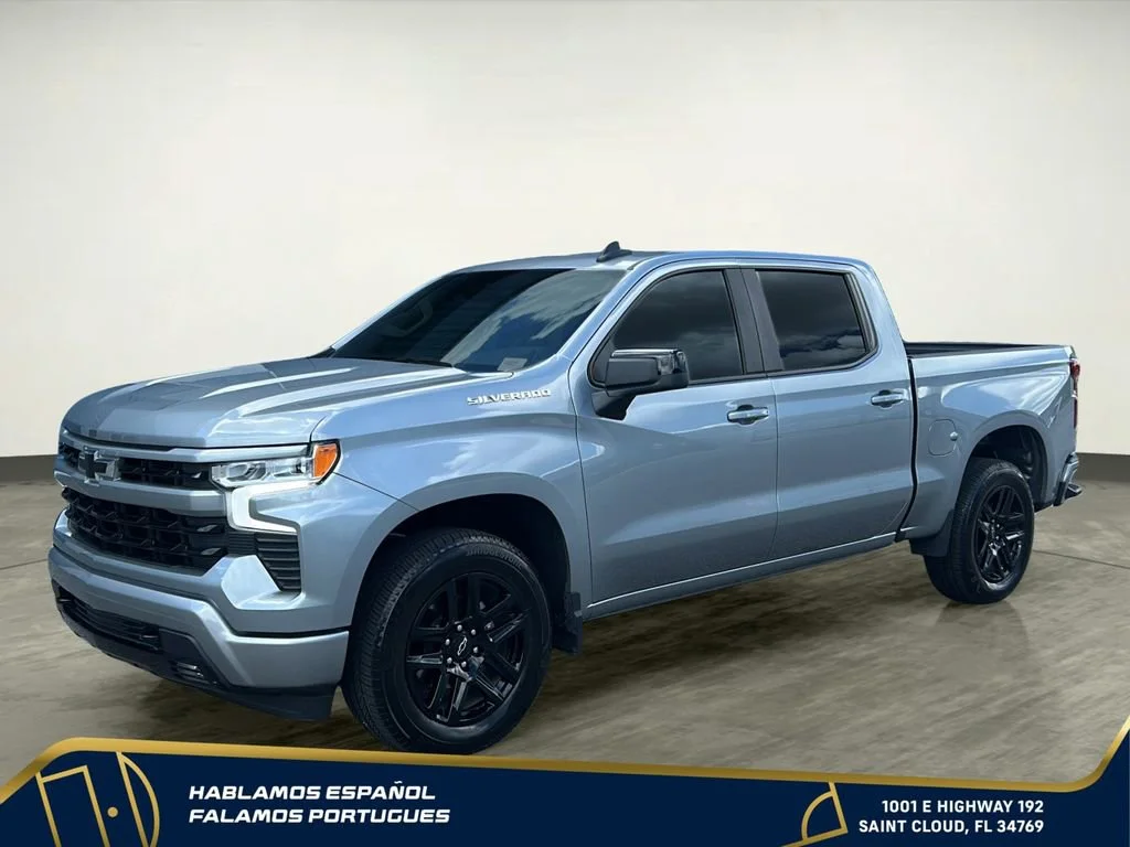 Used 2025 Sterling Gray Metallic Chevrolet RST image 2