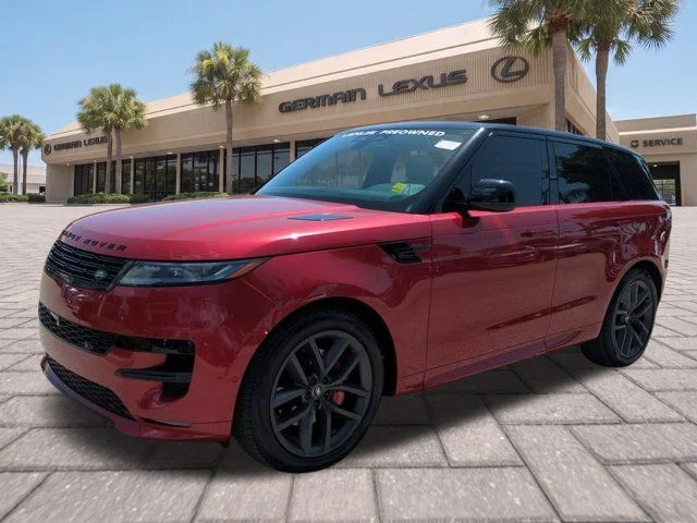 Used 2024 Red Land Rover Dynamic SE image 8