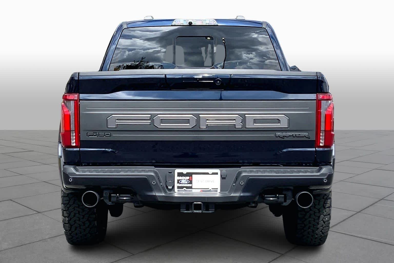 Used 2025 Antimatter Blue Metallic Ford Raptor image 8