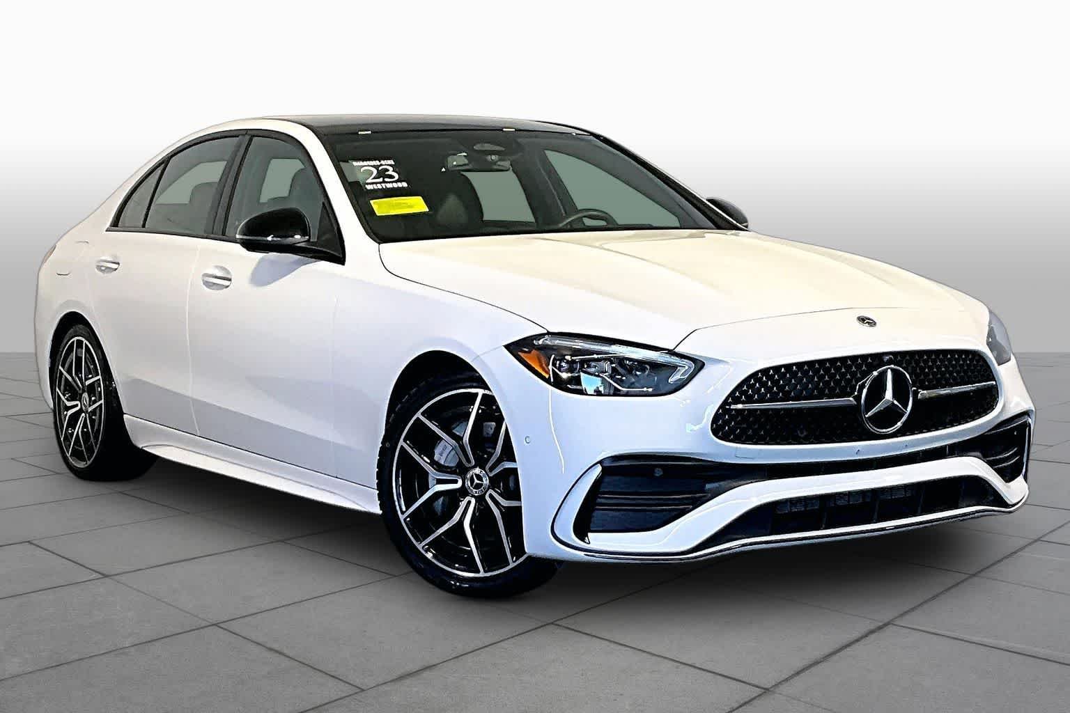 Used 2023 Polar White Mercedes-Benz C 300 image 3