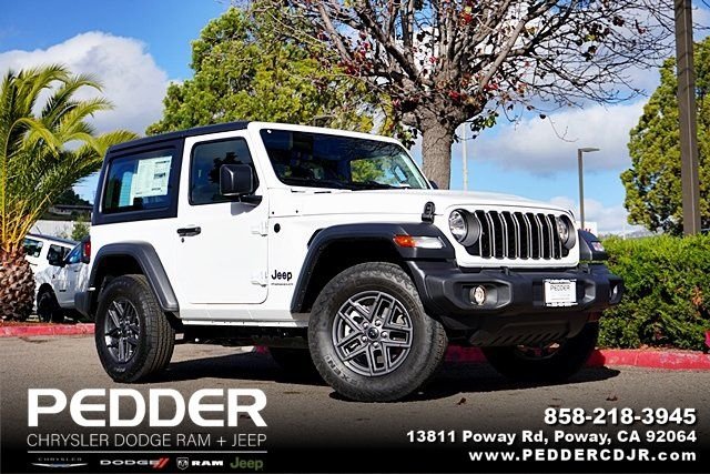 New 2026 Bright White Clear-Coat Exterior Paint Jeep Sport image 1