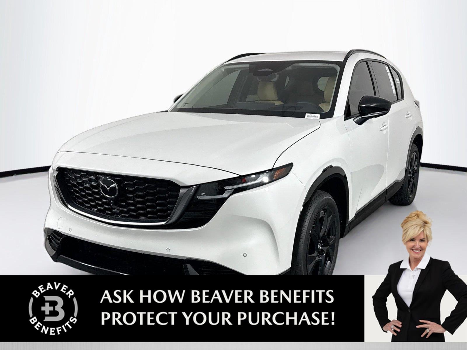 New 2026 Rhodium White Metallic Mazda 2.5 S Premium Plus AWD image 1