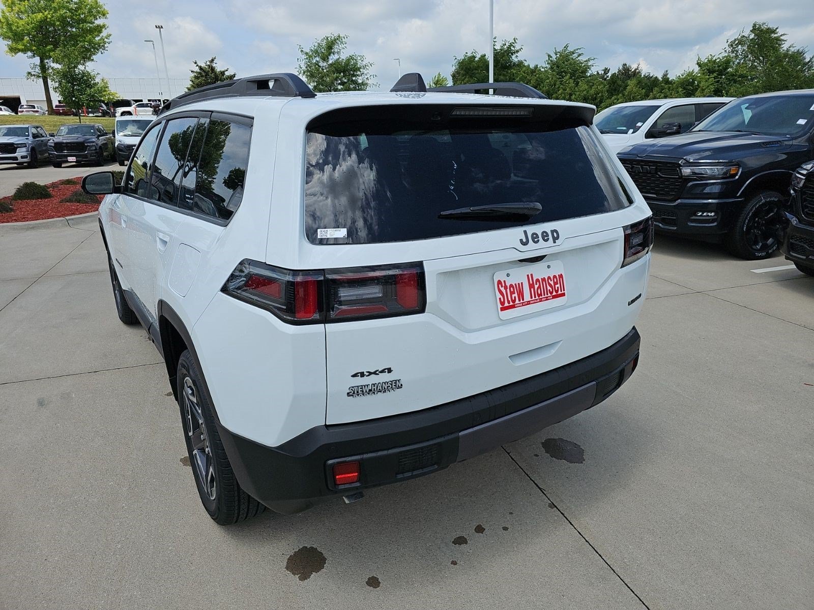 New 2026 Bright White Clearcoat Jeep Limited image 3