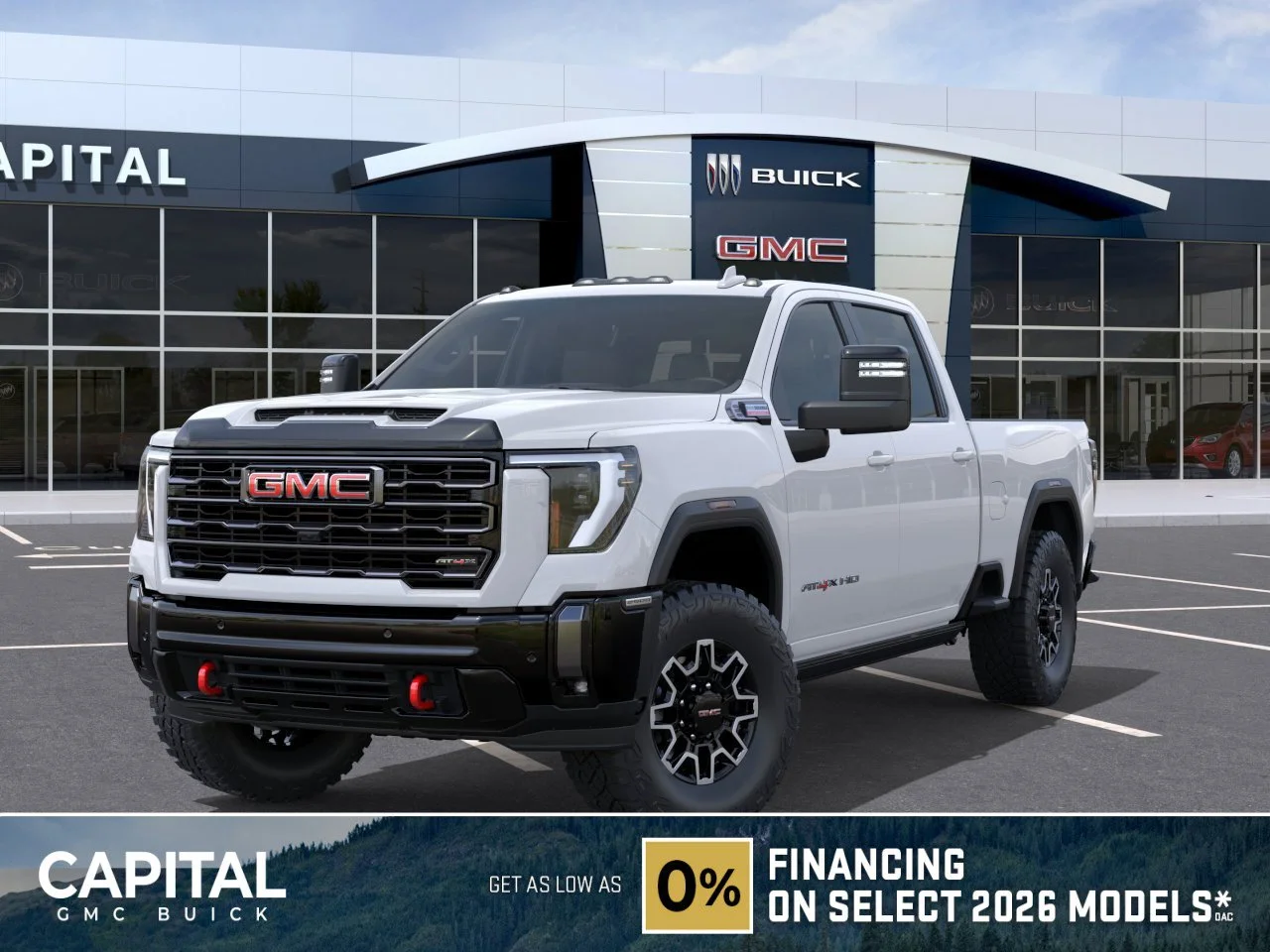 New 2026 Summit White GMC AT4X image 1