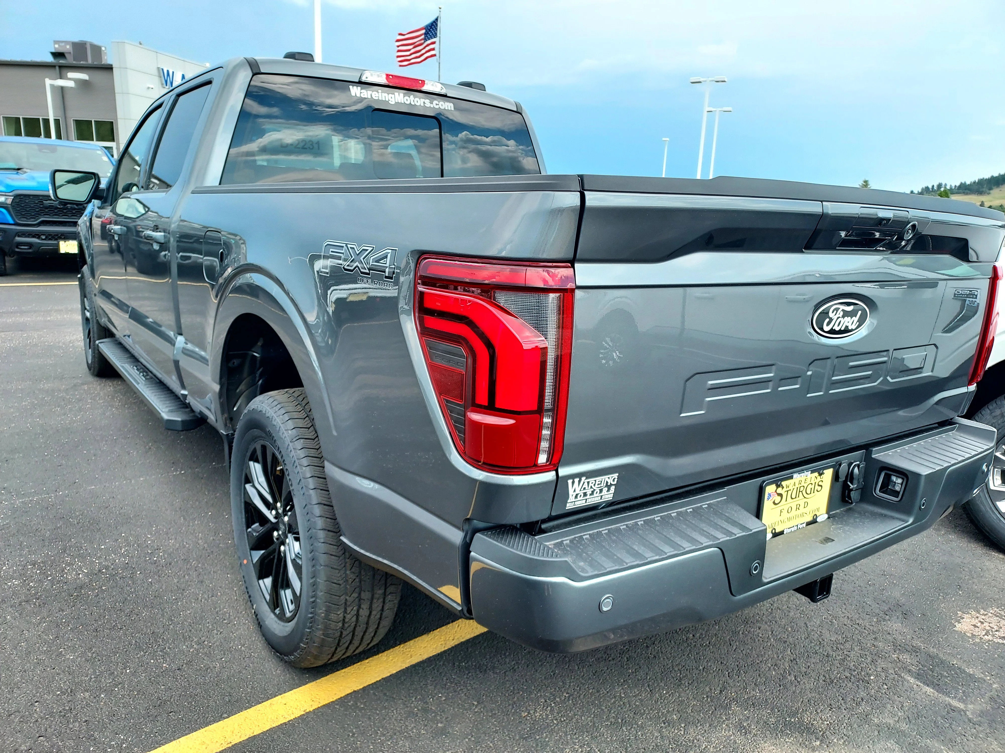 New 2026 Carbonized Gray Metallic Ford LARIAT image 5