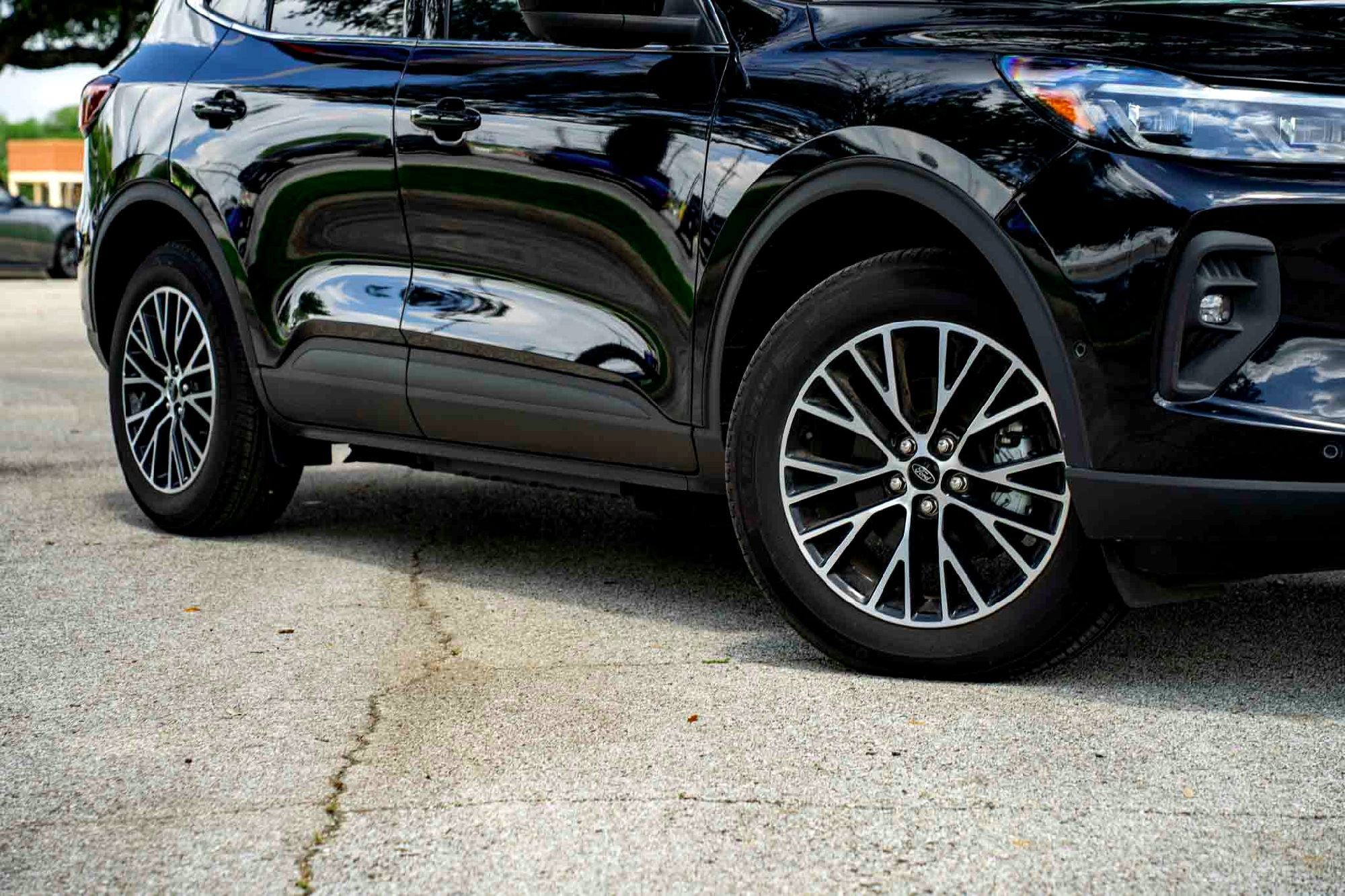 New 2024 Agate Black Metallic Ford PHEV image 2