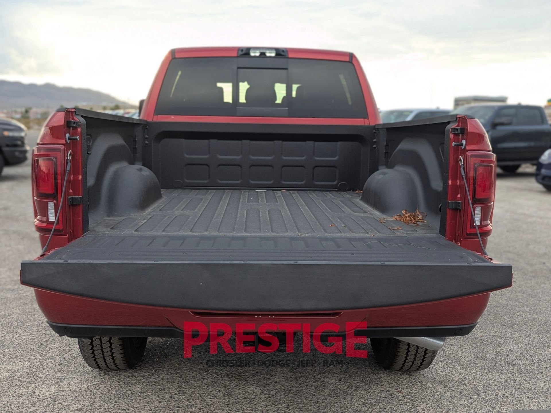 New 2026 Molten Red Pearl-Coat Exterior Paint RAM Laramie image 7
