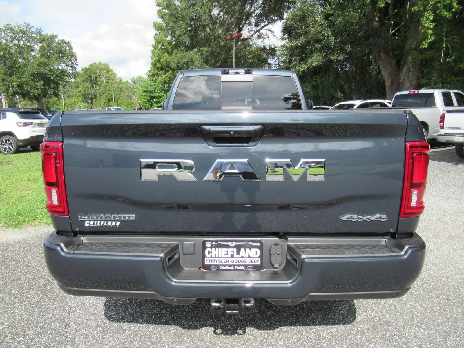 New 2026 Forged Blue Metallic Exterior Paint RAM Laramie image 7