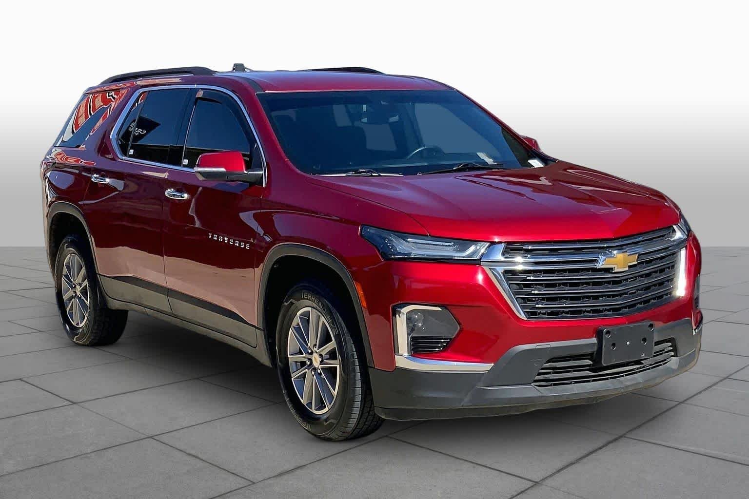 Used 2023 Radiant Red Tintcoat Chevrolet LT Cloth image 2