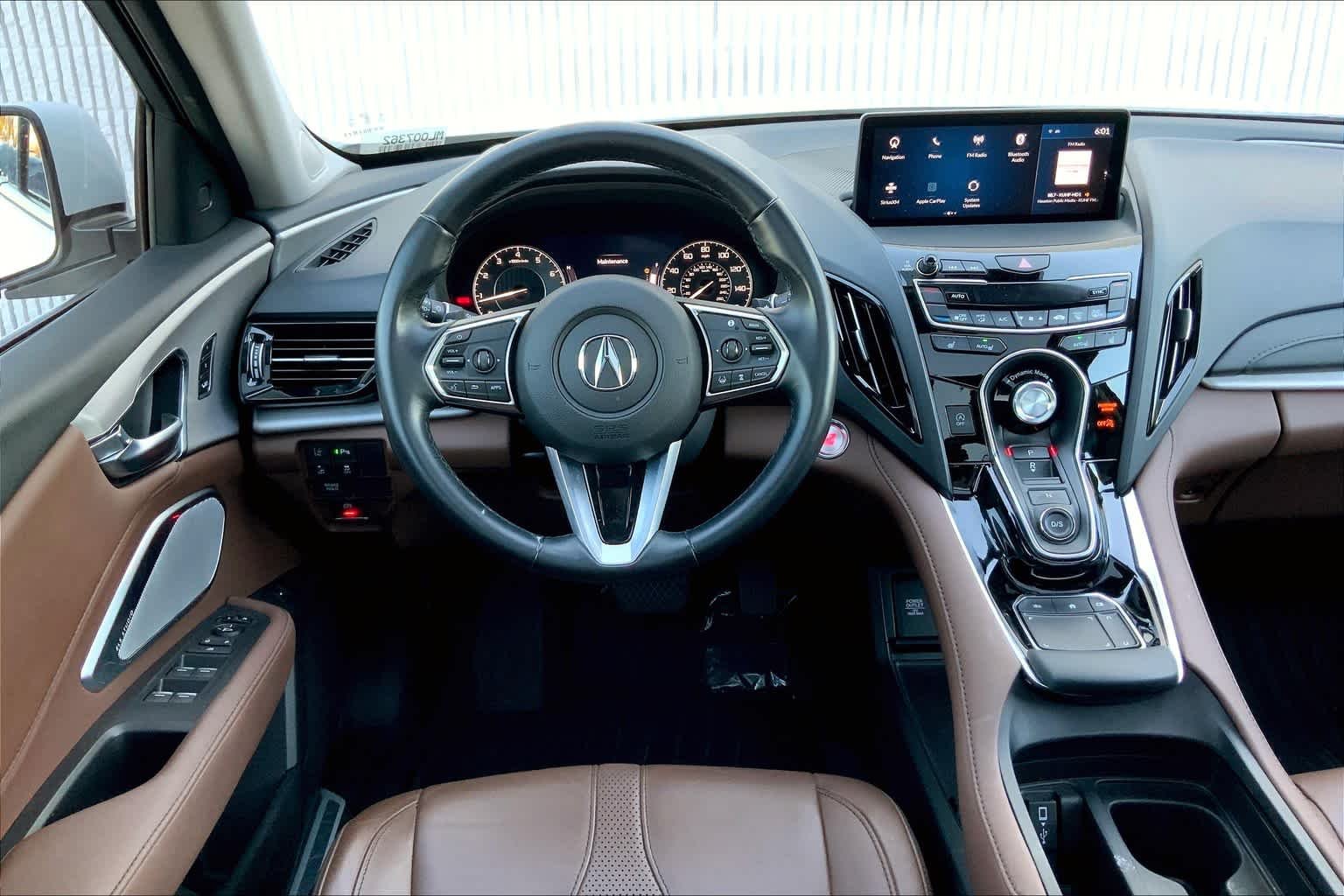 Used 2021 Platinum White Pearl Acura w/Technology Package image 5