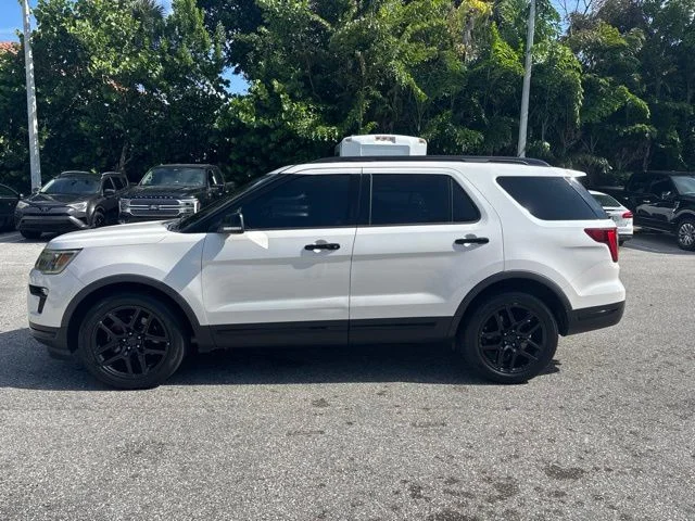 Certified Used 2018 White Platinum Ford Sport image 10