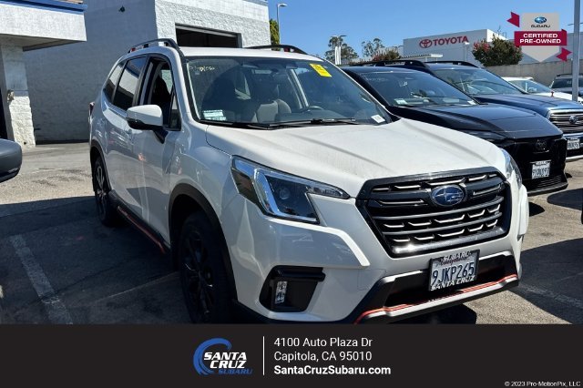 Certified Used 2023 White Subaru Sport image 1