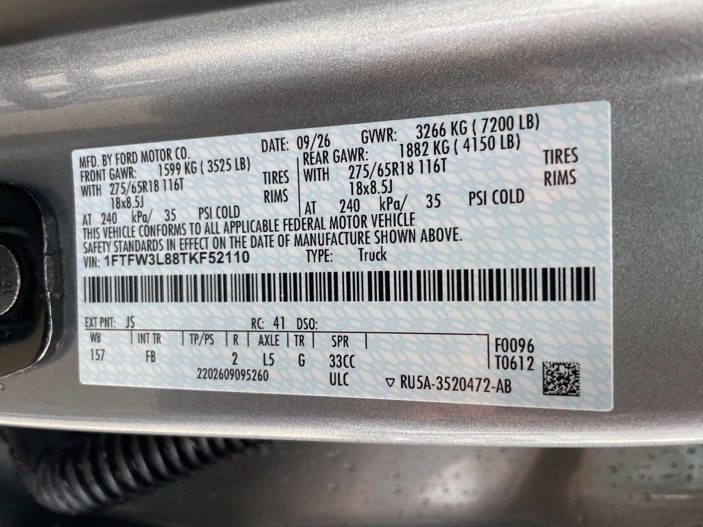 New 2026 Iconic Silver Metallic Ford XLT image 39