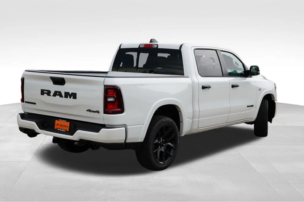 New 2026 Ivory White Tri-Coat Pearl-Coat Exterior Paint RAM Laramie image 4