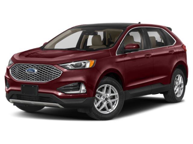 Used 2024 AGATE BLACK METALLIC Ford SEL image 1