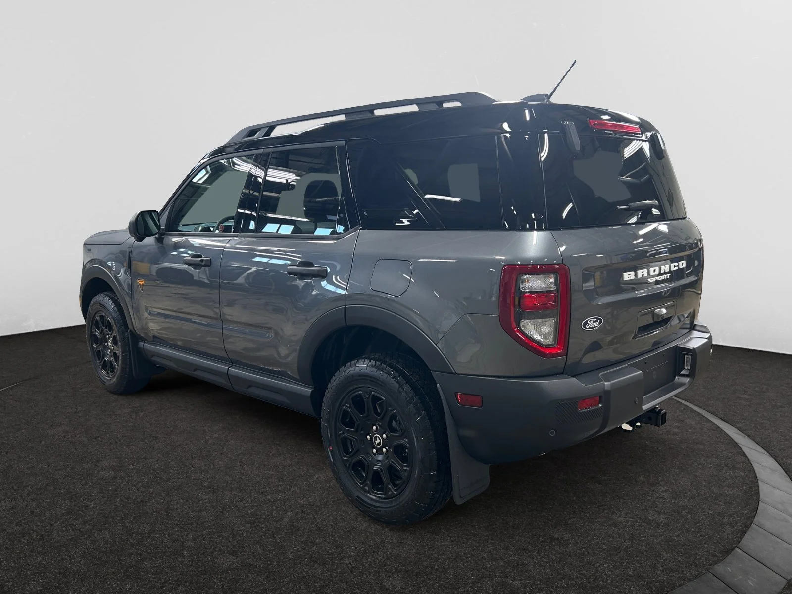 New 2026 Carbonized Grey Metallic Ford Badlands image 3