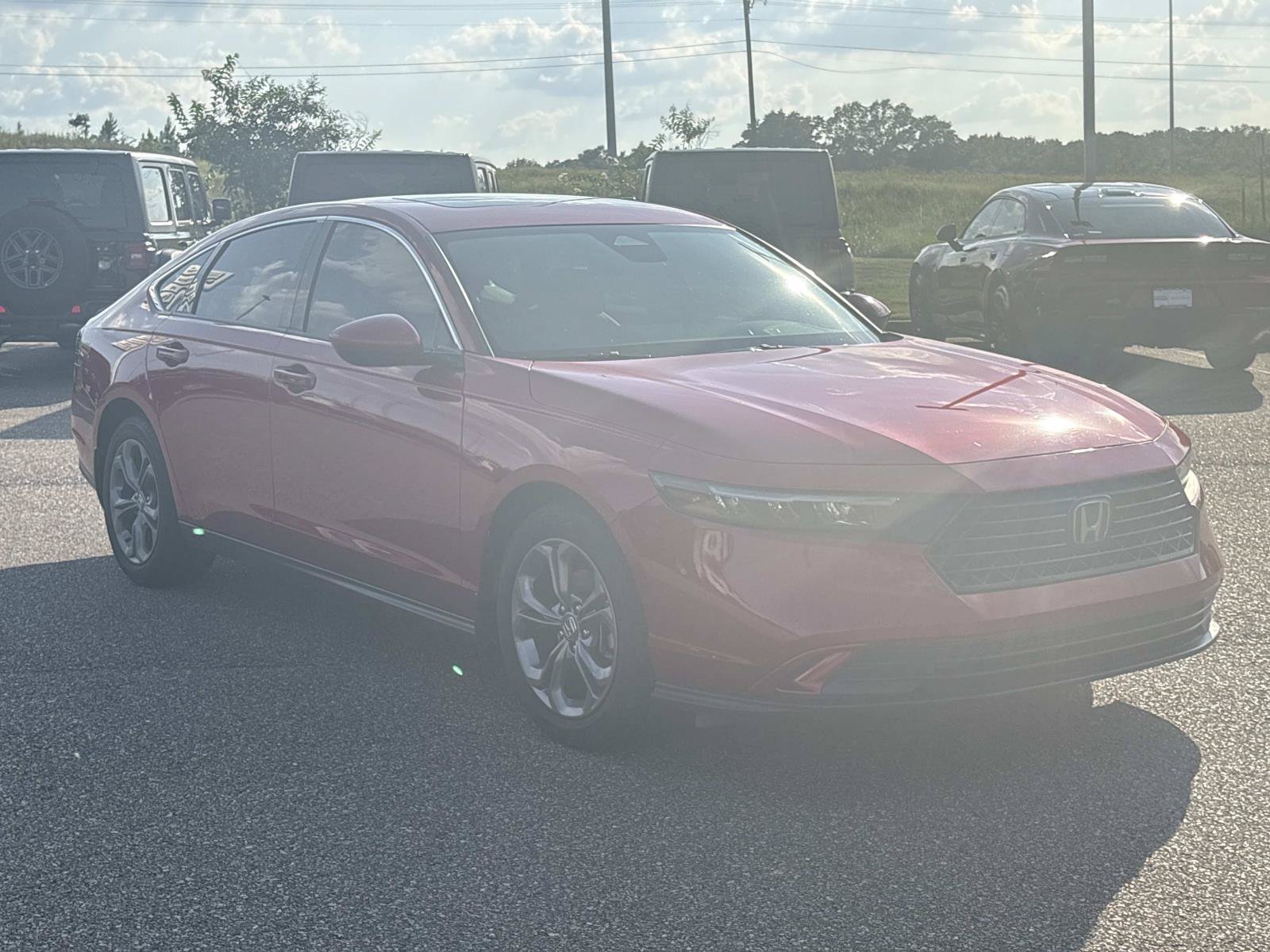 Used 2024 Red Honda EX image 3