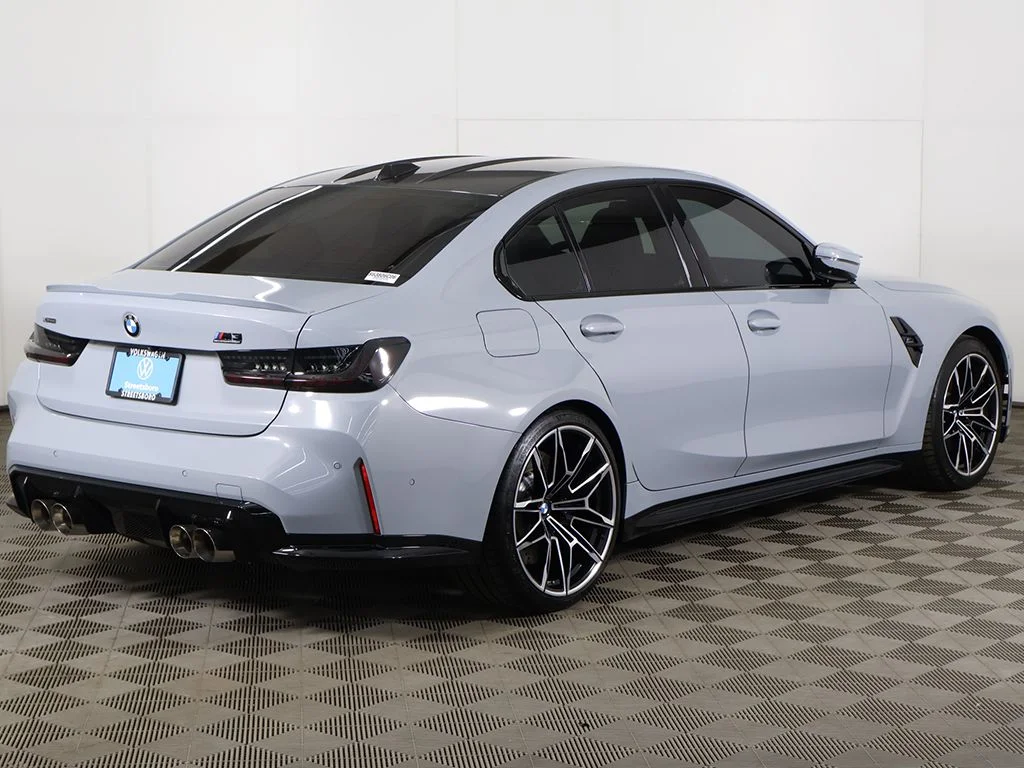 Used 2024 Ind Frozen Pure Gray II Metallic BMW Competition image 13