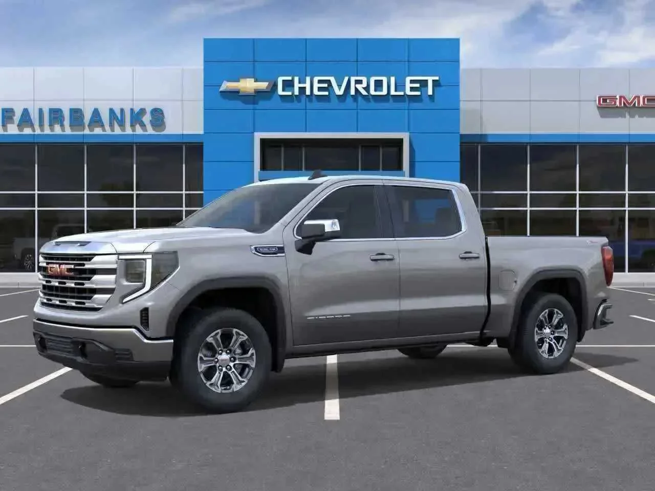 New 2026 Sterling Metallic GMC SLE image 2