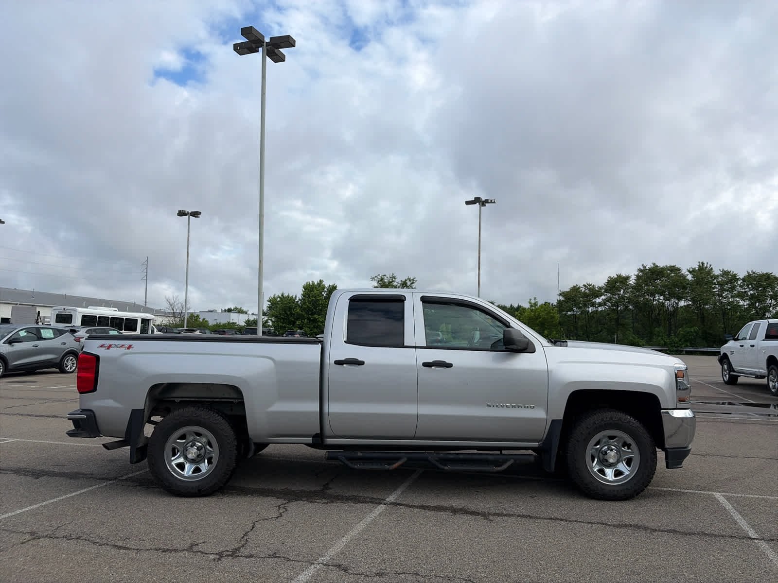 Used 2017 Silver Ice Metallic Chevrolet LS image 3