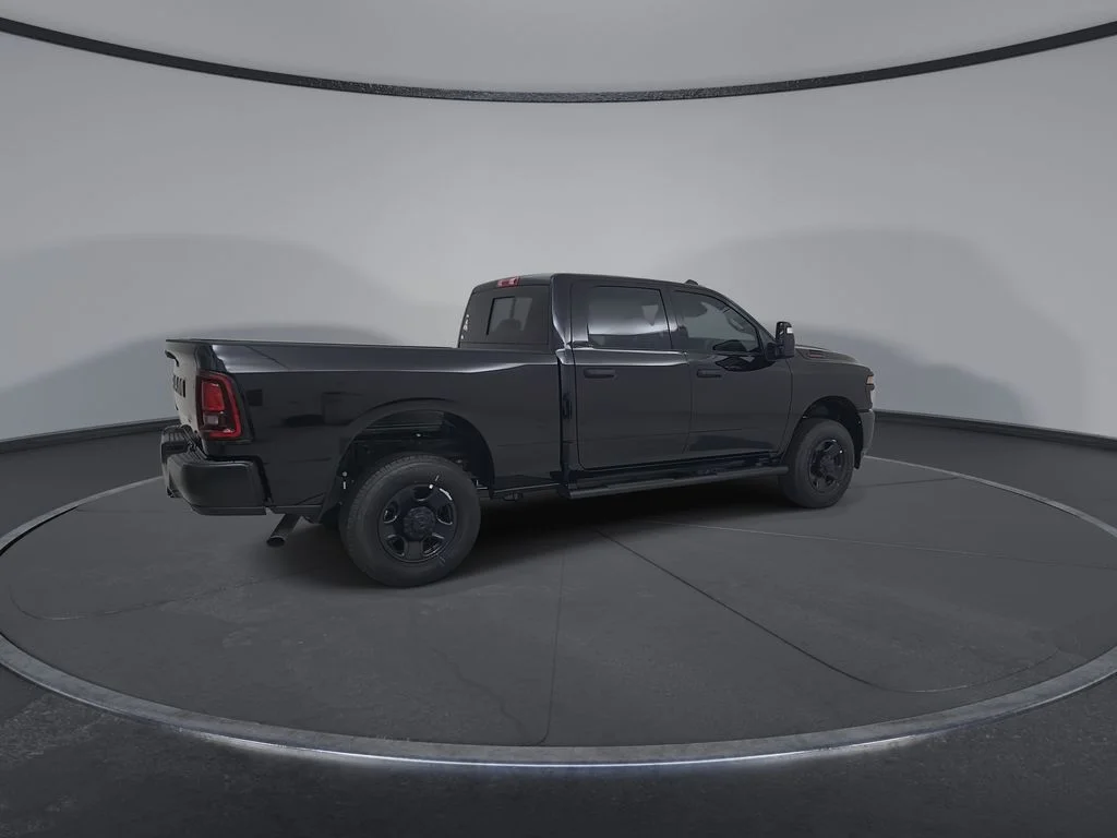 New 2026 Diamond Black Crystal Pearl-Coat Exterior Paint RAM Tradesman image 14