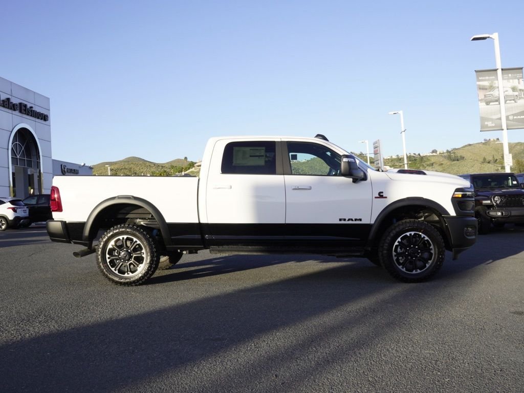 New 2026 Bright White Clear-Coat Exterior Paint RAM Rebel image 2