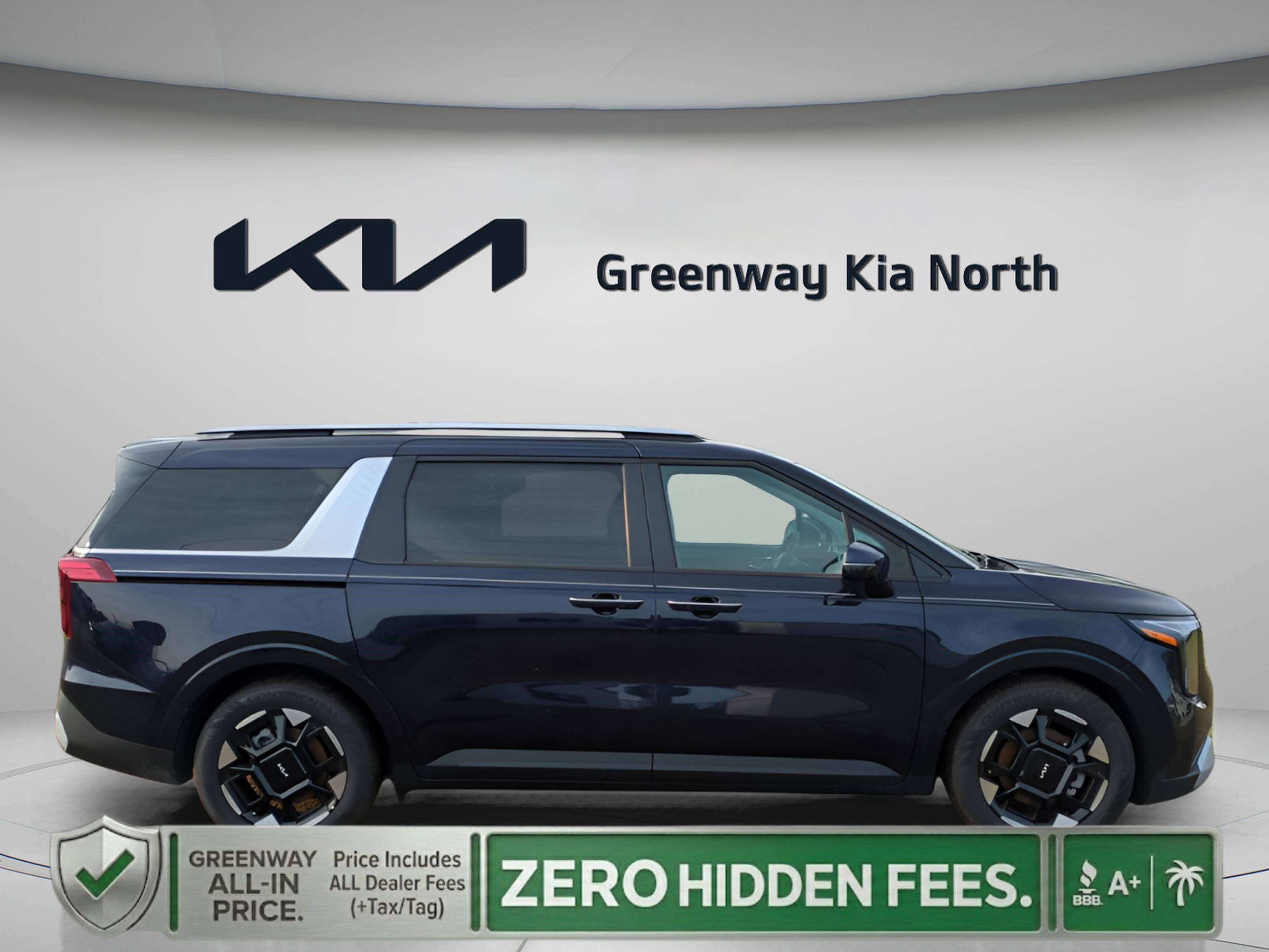 New 2026 Deep Chroma Blue Kia EX image 3