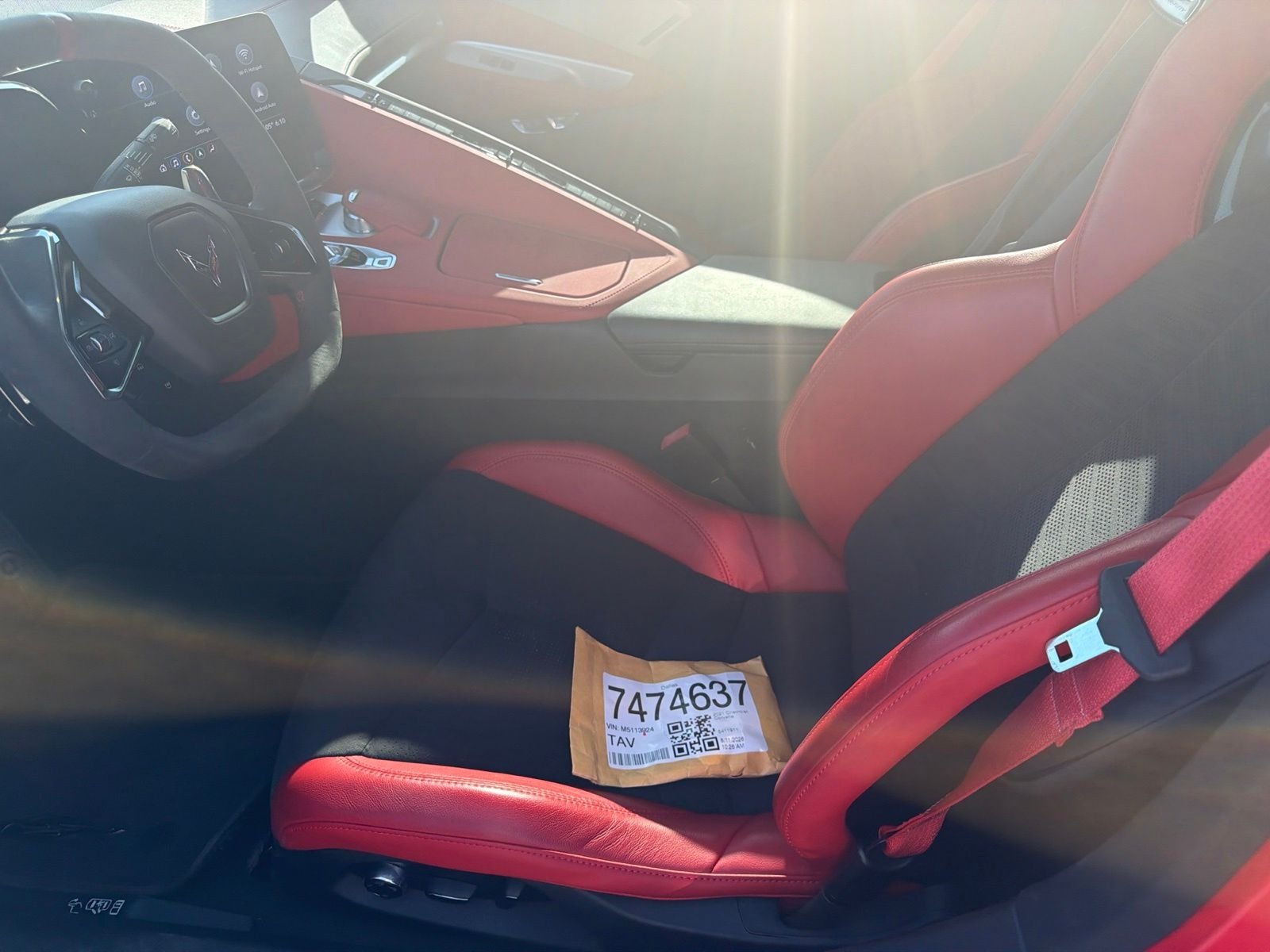 Used 2021 Torch Red Chevrolet Stingray image 10