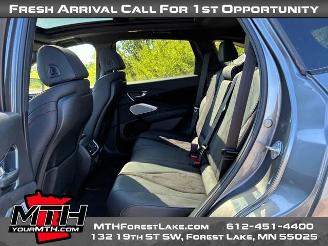 Certified Used 2024 Gray Acura A-Spec Advance Package image 10
