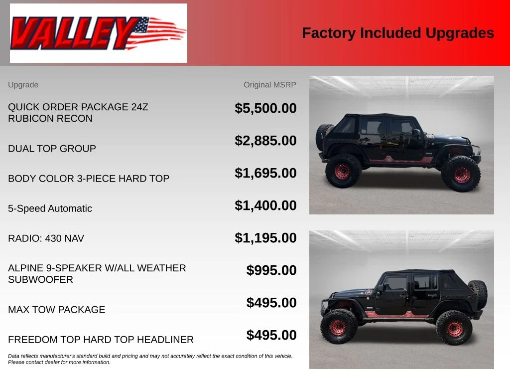 Certified Used 2018 Black Clearcoat Jeep Unlimited Rubicon image 6
