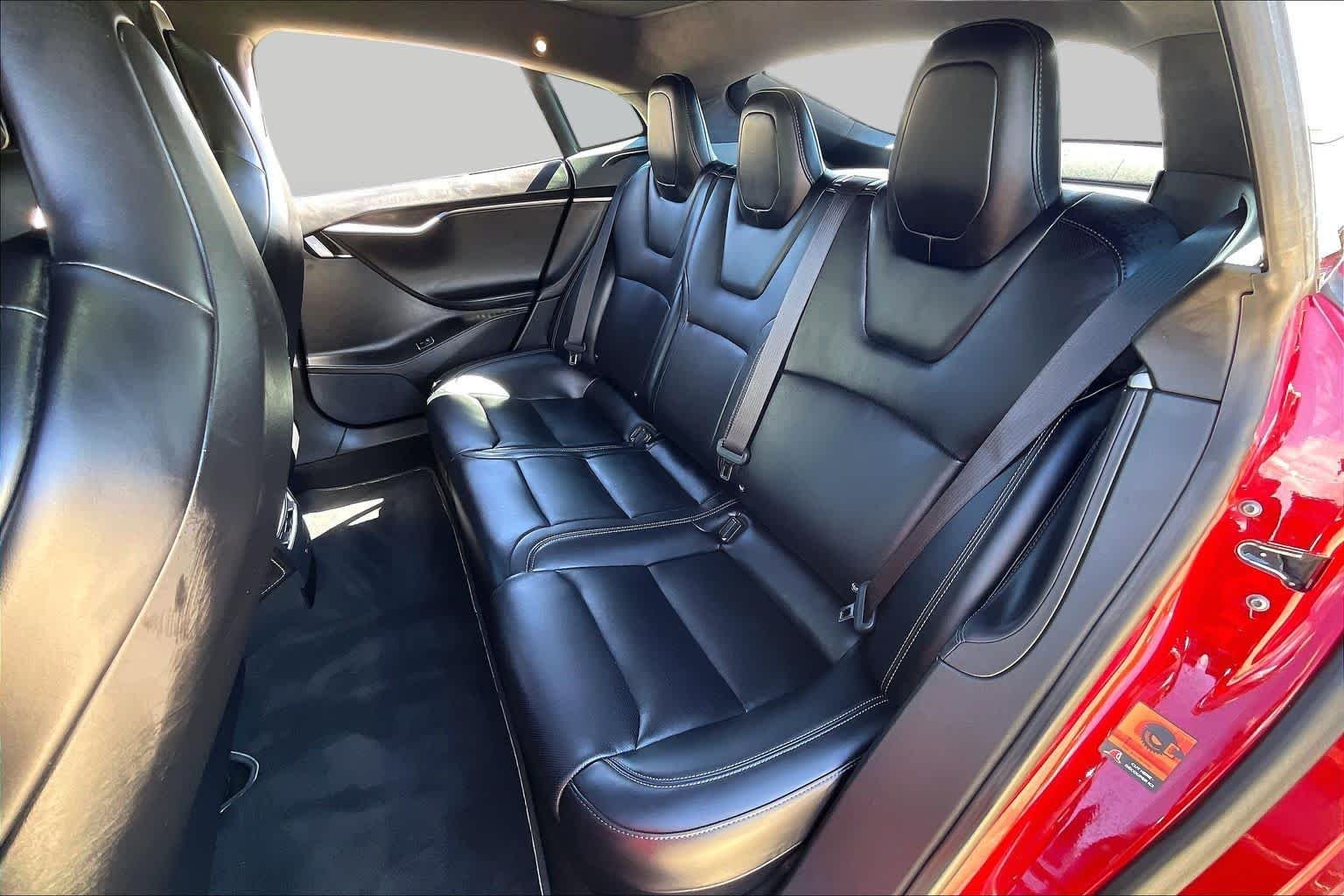 Used 2018 Red Multi-Coat Tesla 75D image 19