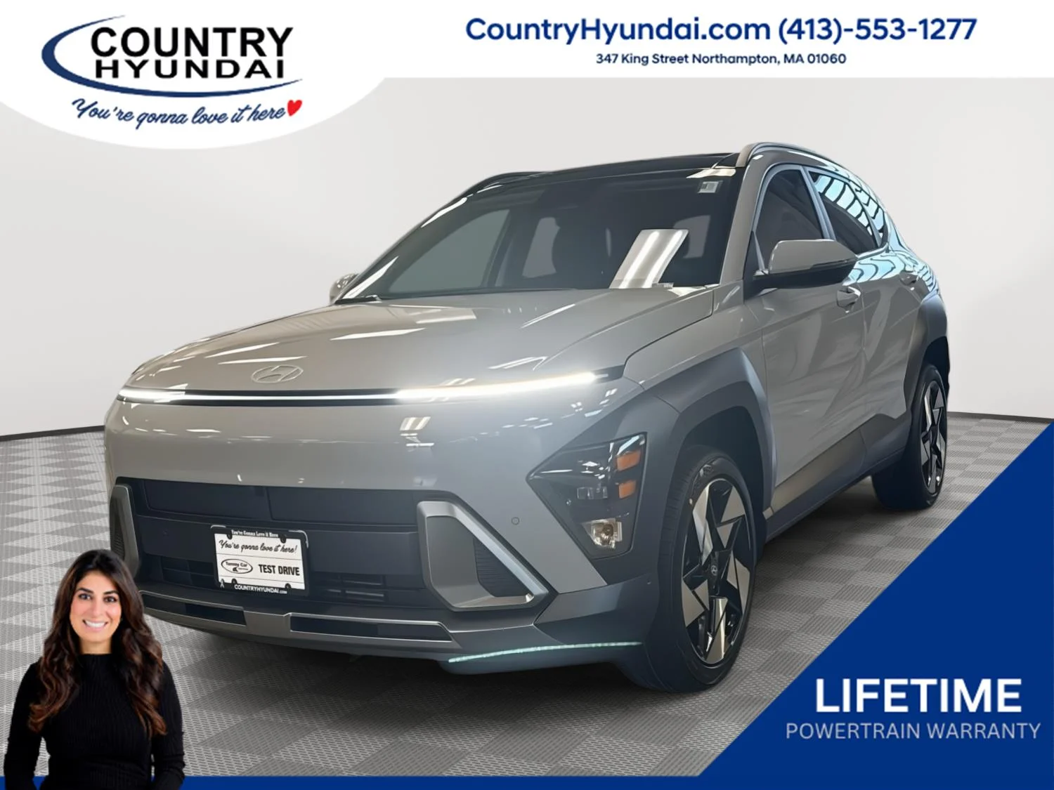 New 2026 Cyber Gray Metallic Hyundai Limited image 1