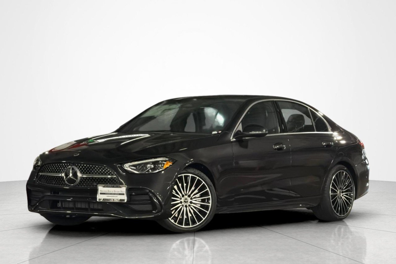New 2026 Graphite Grey Metallic Mercedes-Benz C 300 Sedan image 1