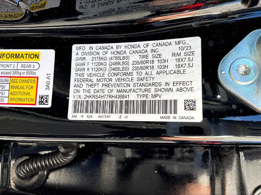 Used 2024 Black Honda EX-L image 21