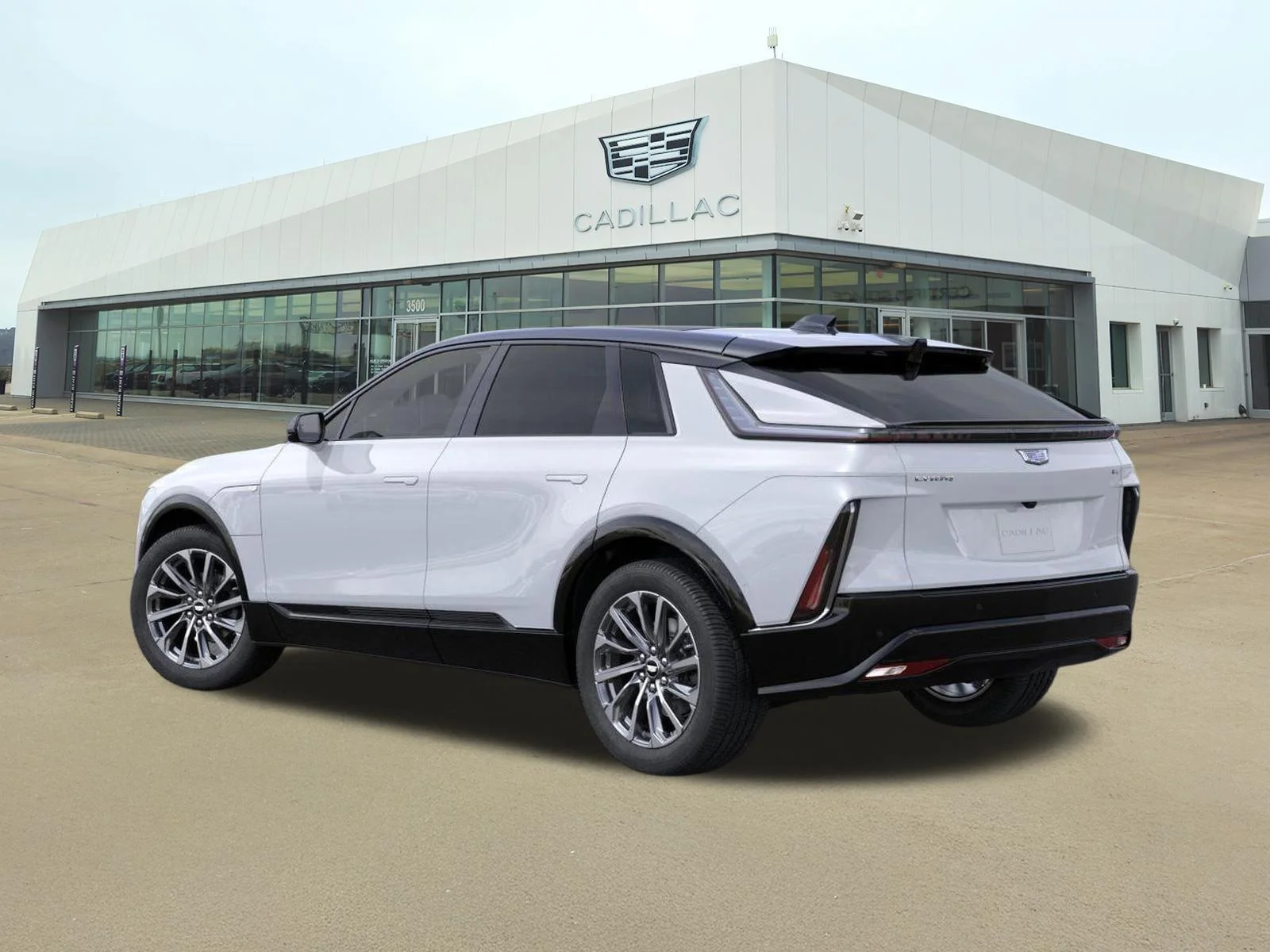 New 2027 Vibrant White Tricoat Cadillac Sport image 3