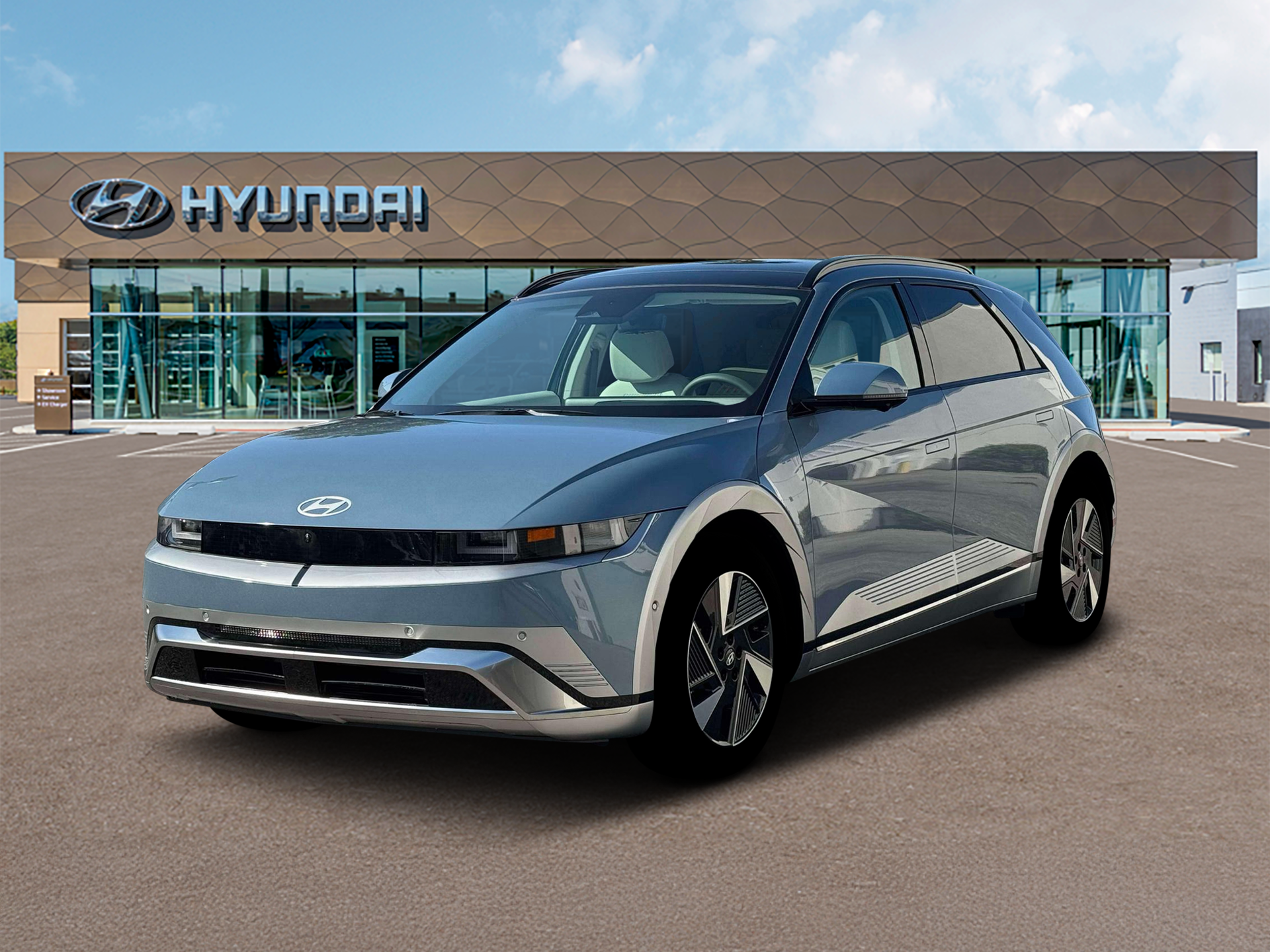 New 2026 Blue Hyundai Limited image 1