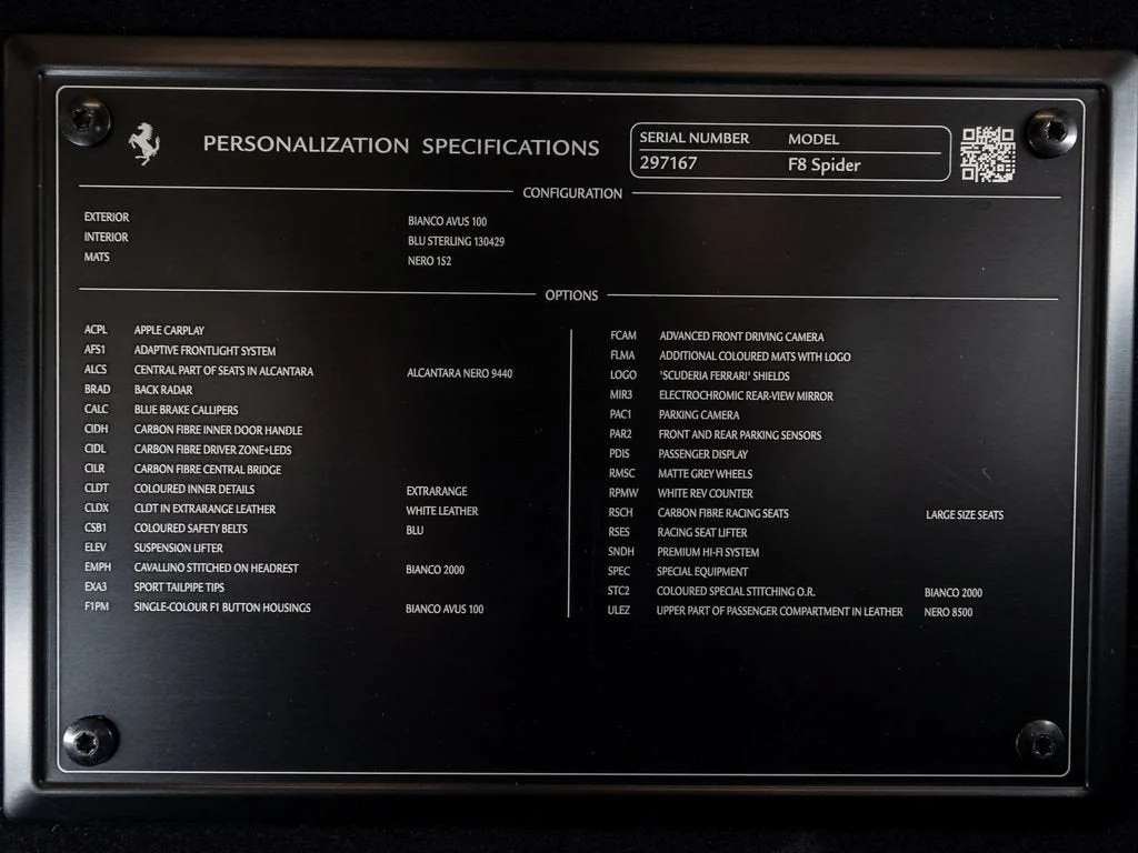 Certified Used 2023 Bianco Avus Ferrari Base image 31