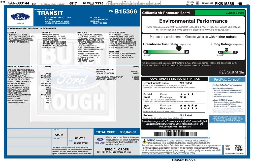 Used 2023 White Ford XL image 3