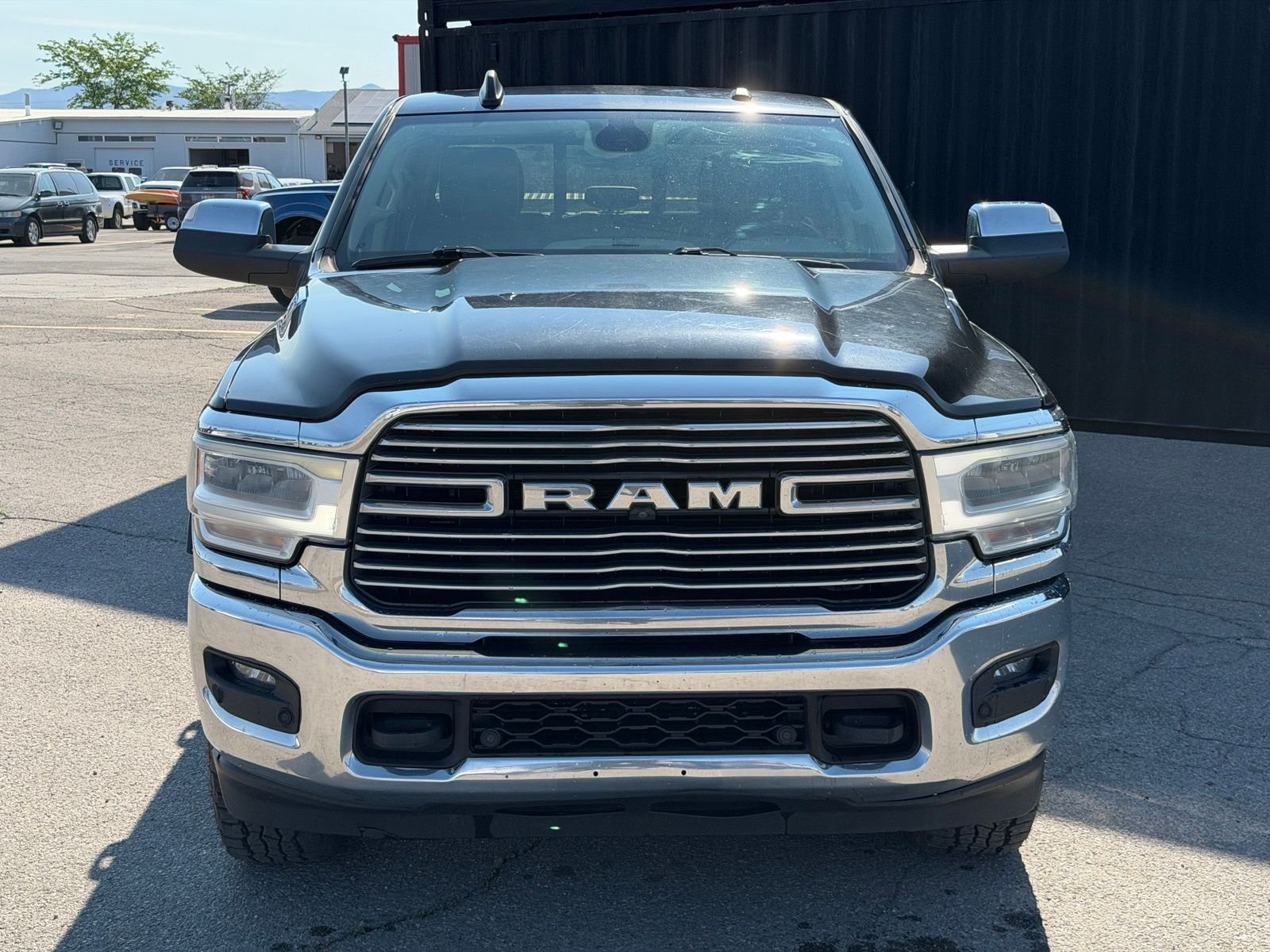 Used 2020 Diamond Black Ram Laramie image 3
